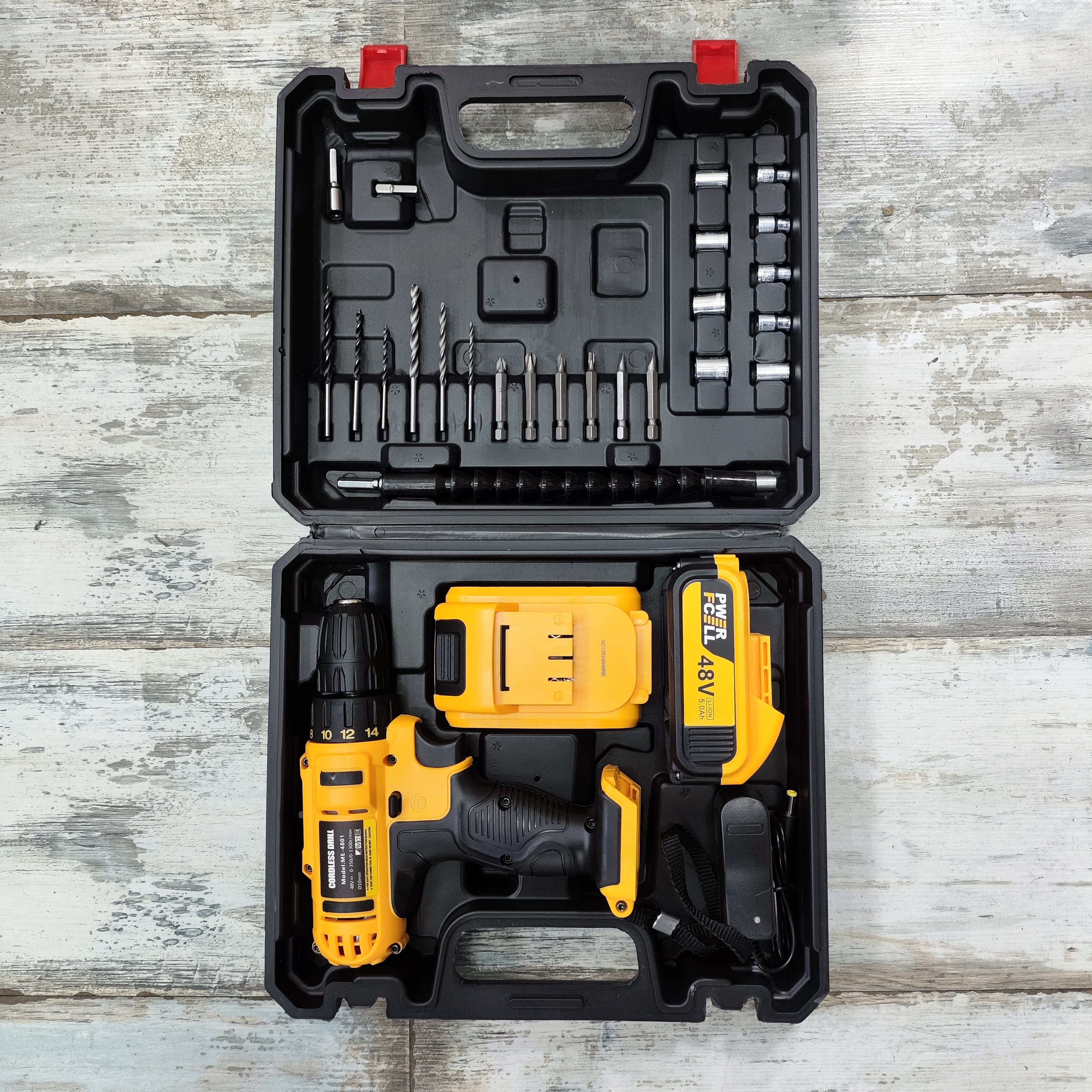 KIT TALADRO DEWALT 2 BATERIAS 36V