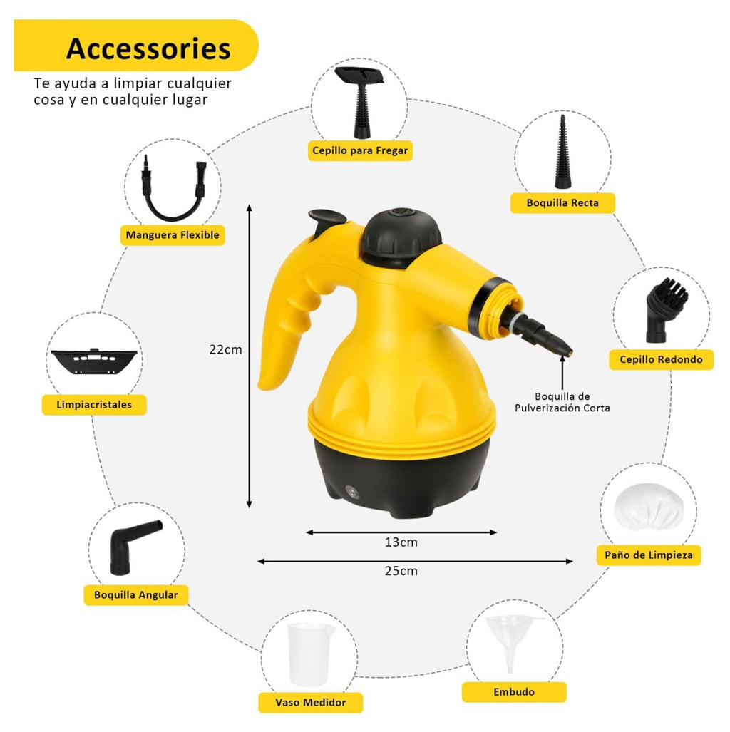 Aspiradora A Vapor Clean Pro