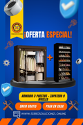COMBO ORGANIZADOR ARMARIO + ZAPATERO