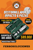 DESTORNILLADOR DE IMPACTO 6 PIEZAS
