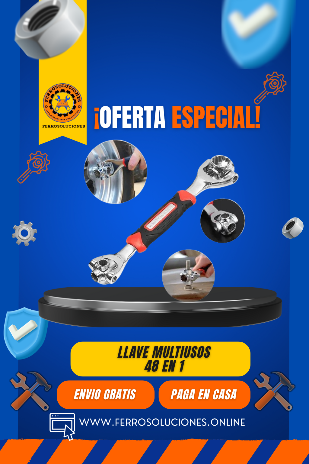 LLAVE MULTIUSOS 48 EN 1