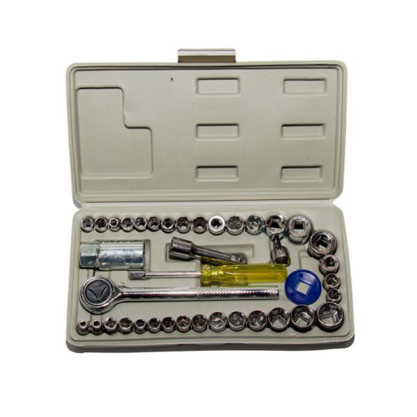 SET COPAS Y RACHET 40PCS