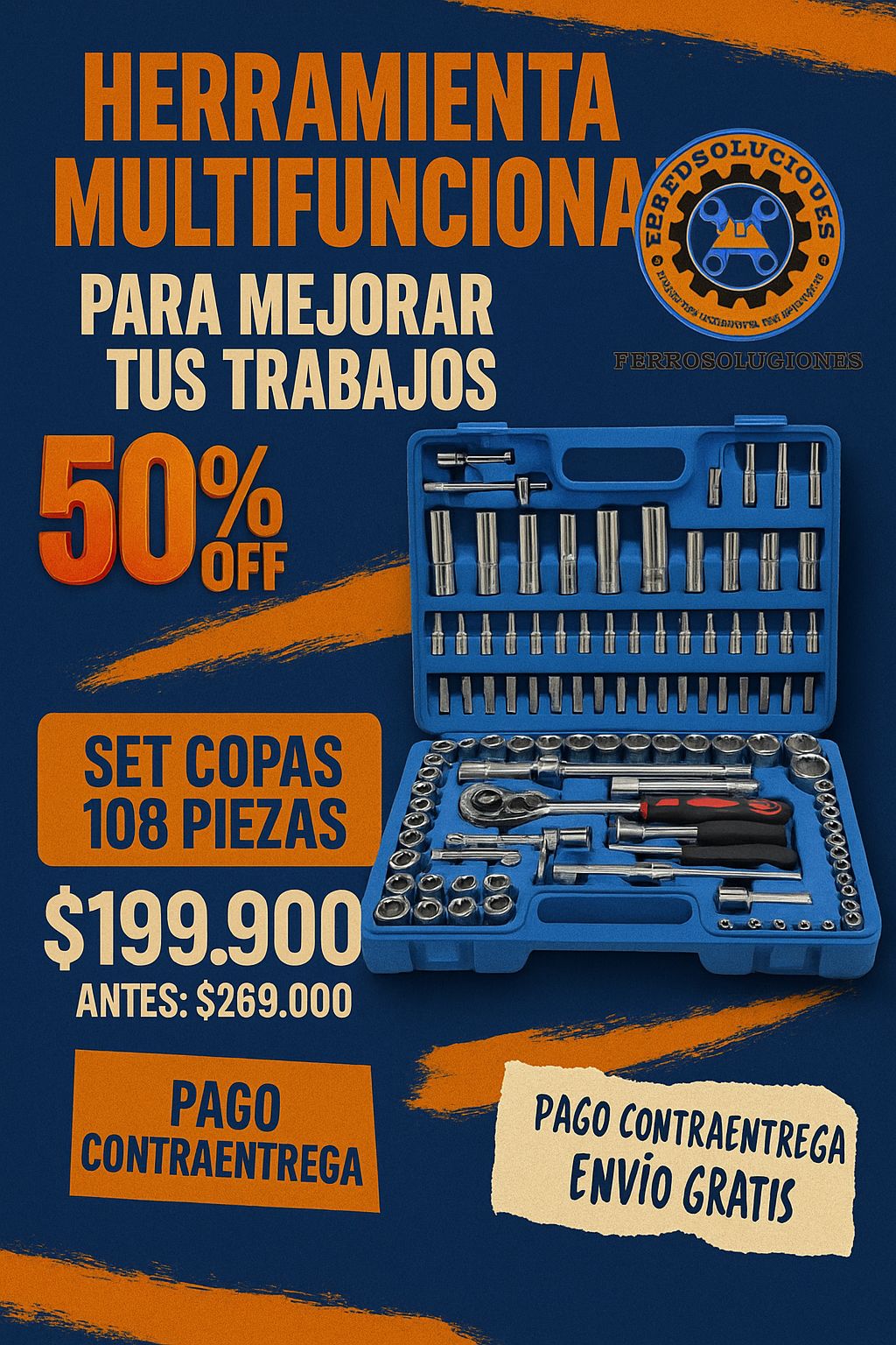 SET DE COPAS 108 PIEZAS